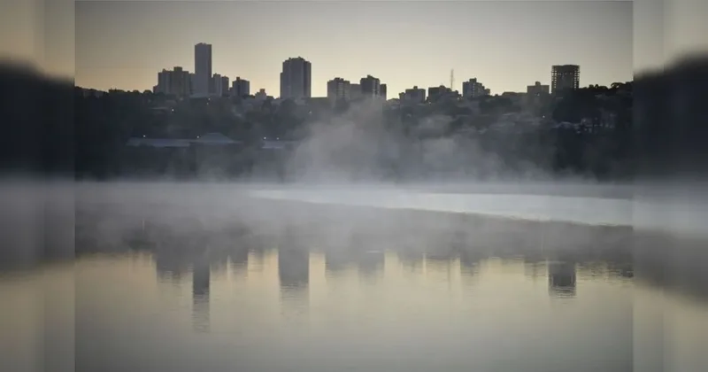 General Carneiro registra 1,9°C antes de feriado com frio no Paraná