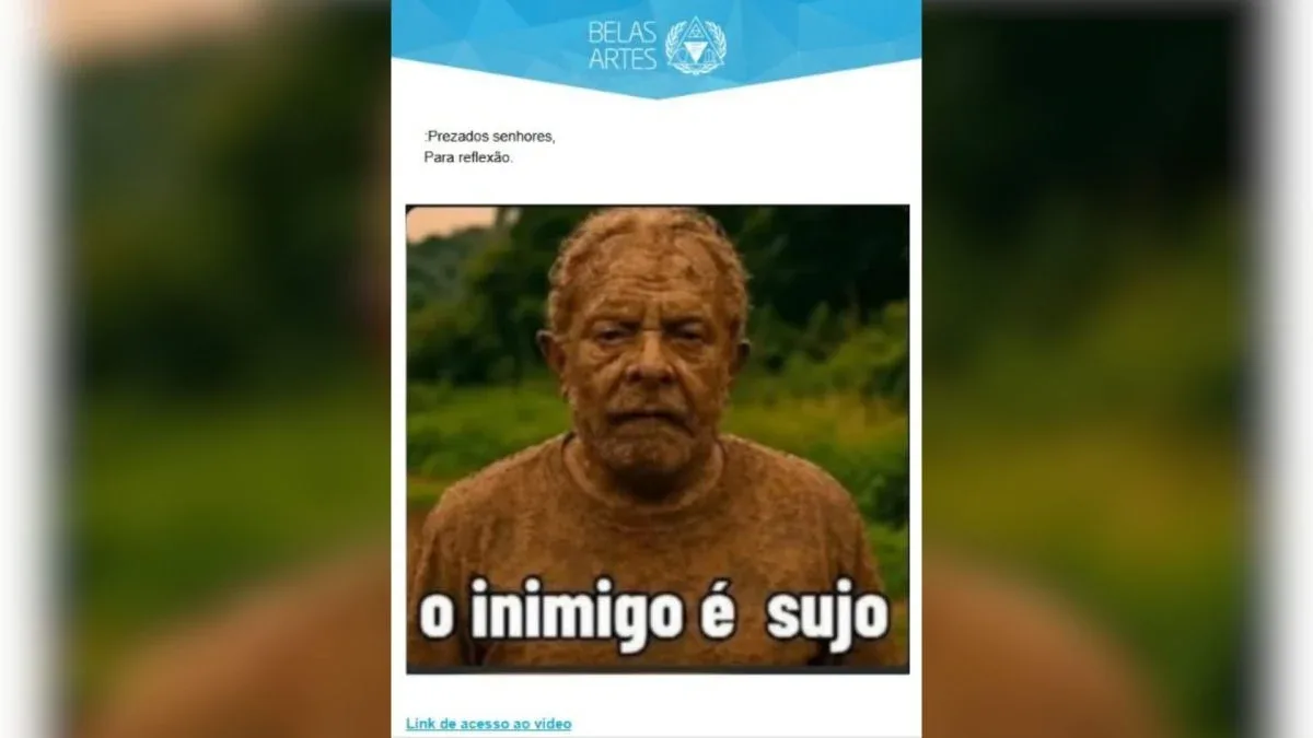 Reitor da Belas Artes é convocado após e-mails com críticas a Lula