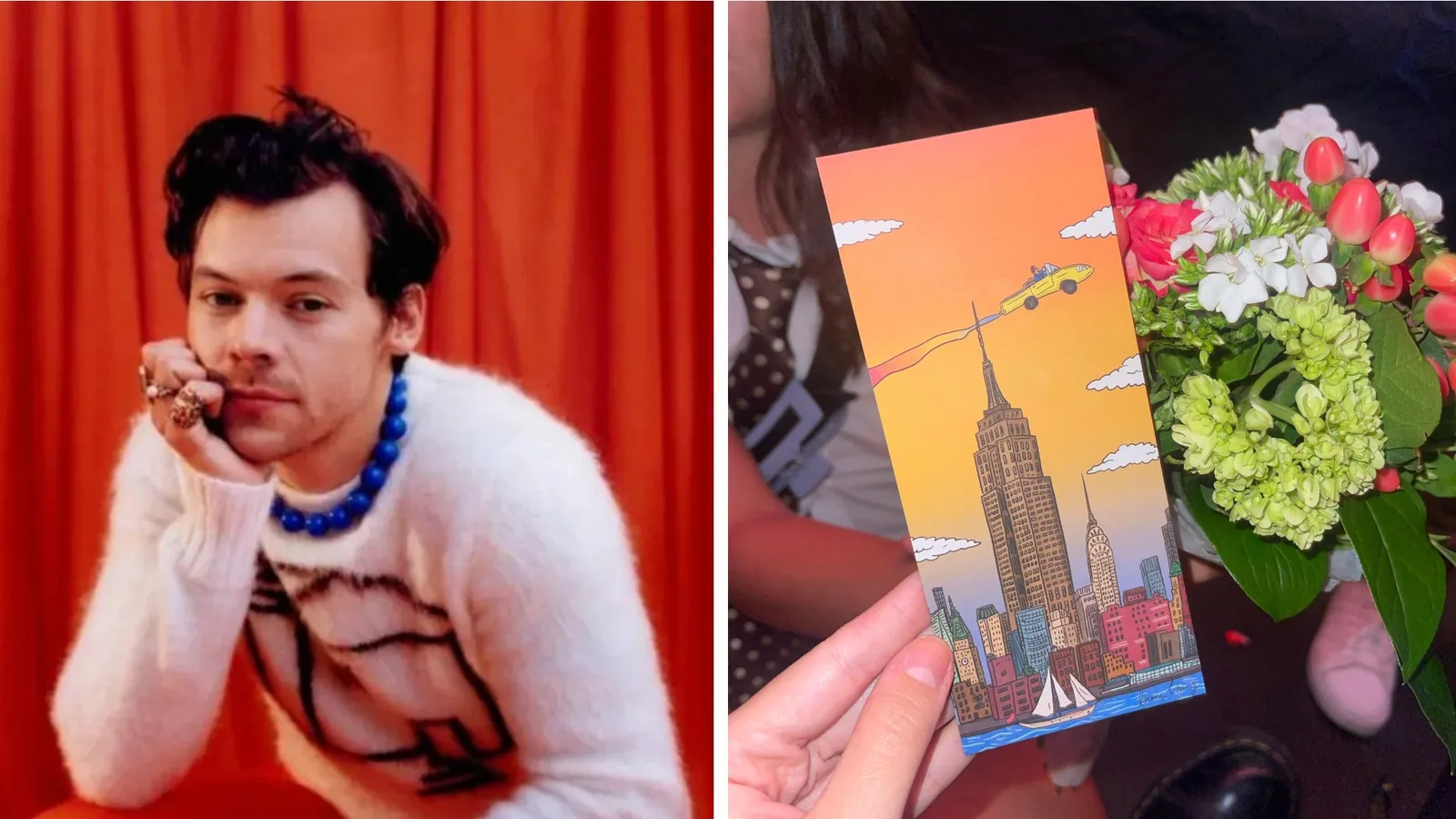 Arte de ingresso de Harry Styles em Nova York provoca críticas nas redes