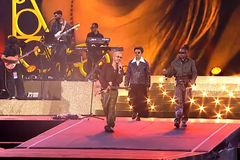 Os Garotin leva soul e funk ao Rock in Rio em dia de k-pop