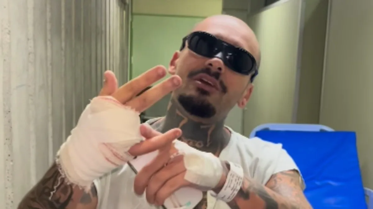 Streamer recebe alta após cirurgia por acidente em grade do Rock in Rio