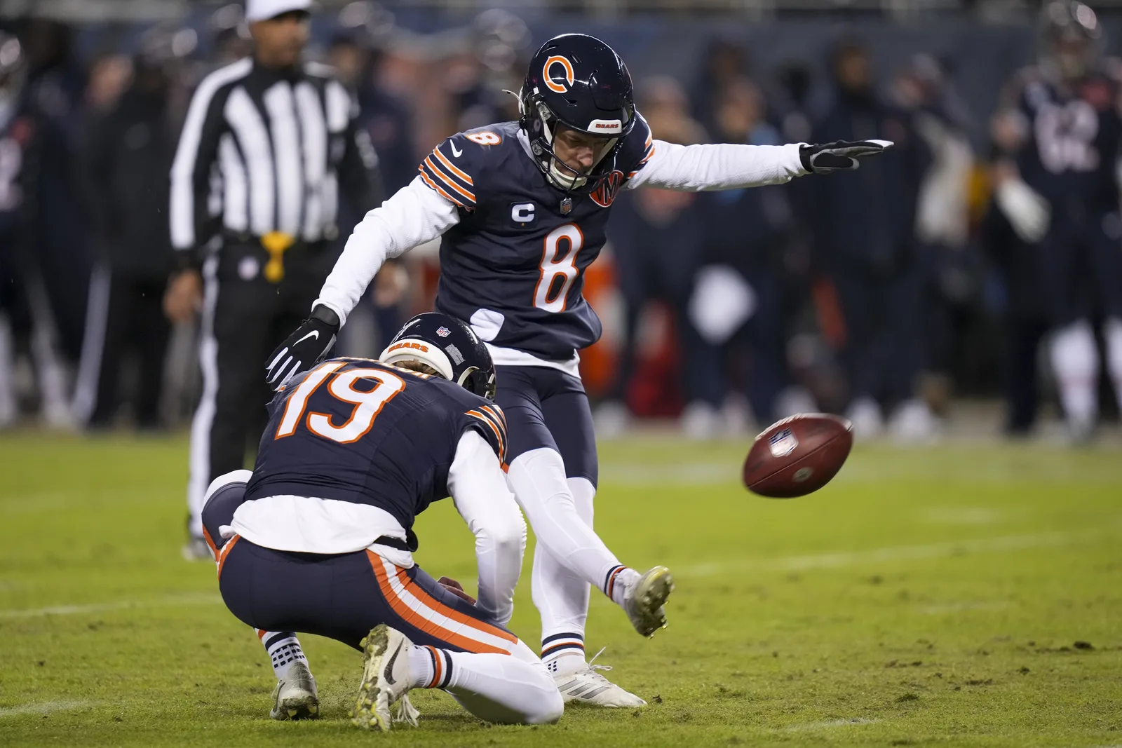 Cairo Santos revela como vento e distância definem chutes pelos Bears