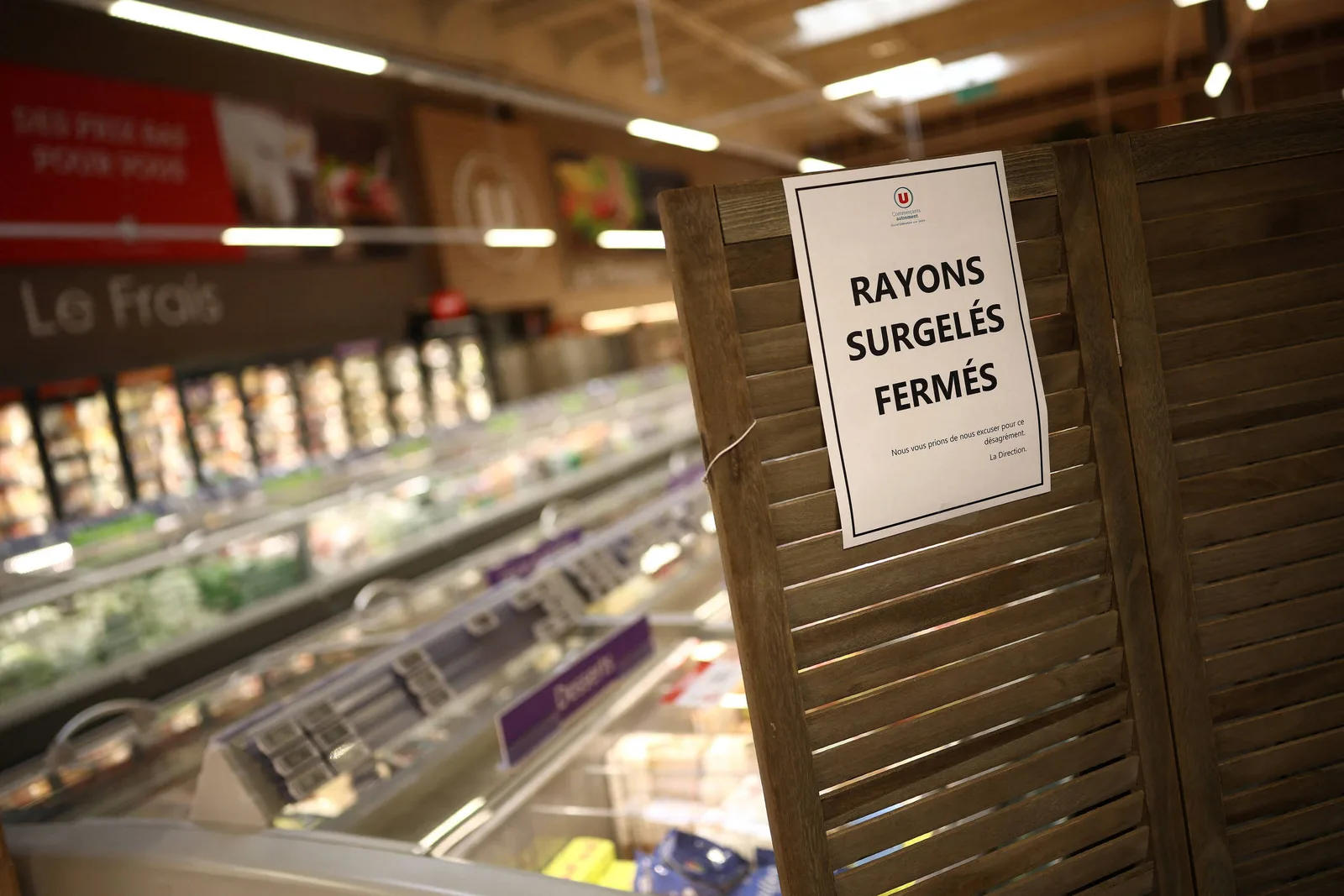 Ataques elevam temperatura de refrigeradores em supermercados franceses