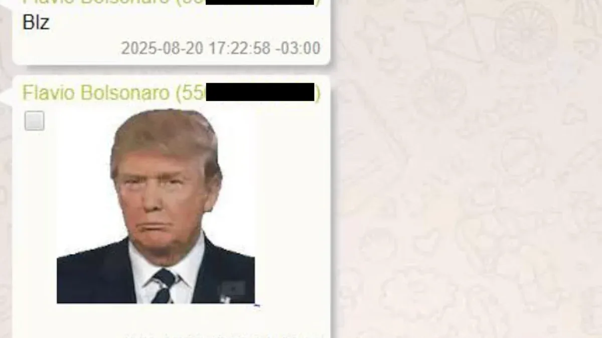 Mensagens ligam Flávio Bolsonaro a tratativas sobre filme de Jair Bolsonaro