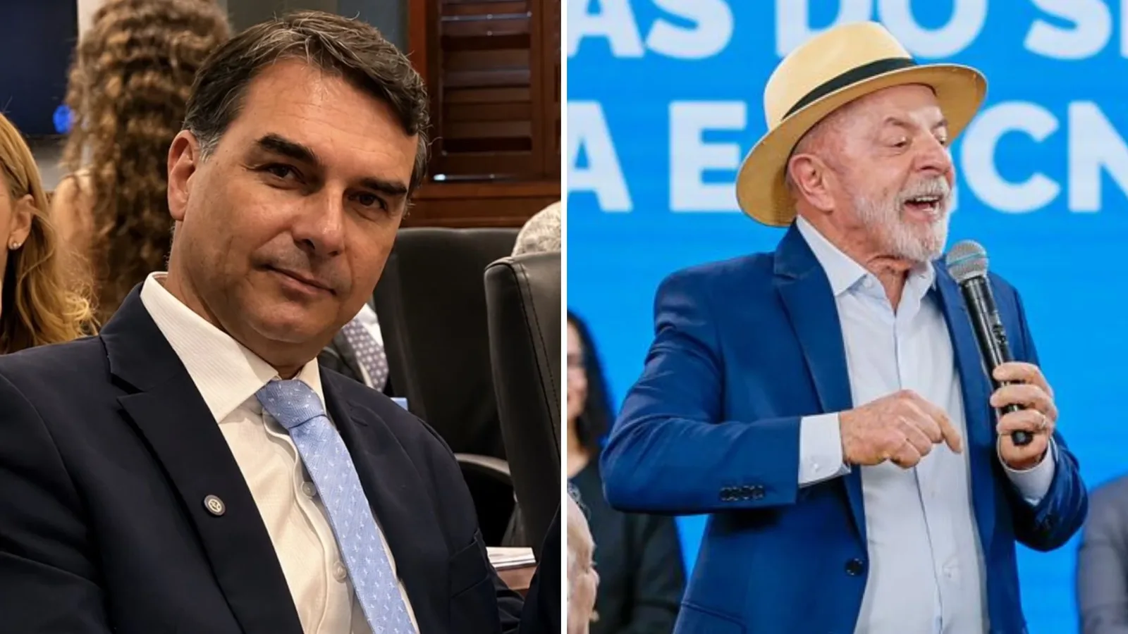 Pesquisa aponta empate técnico entre Flávio Bolsonaro e Lula no Amapá