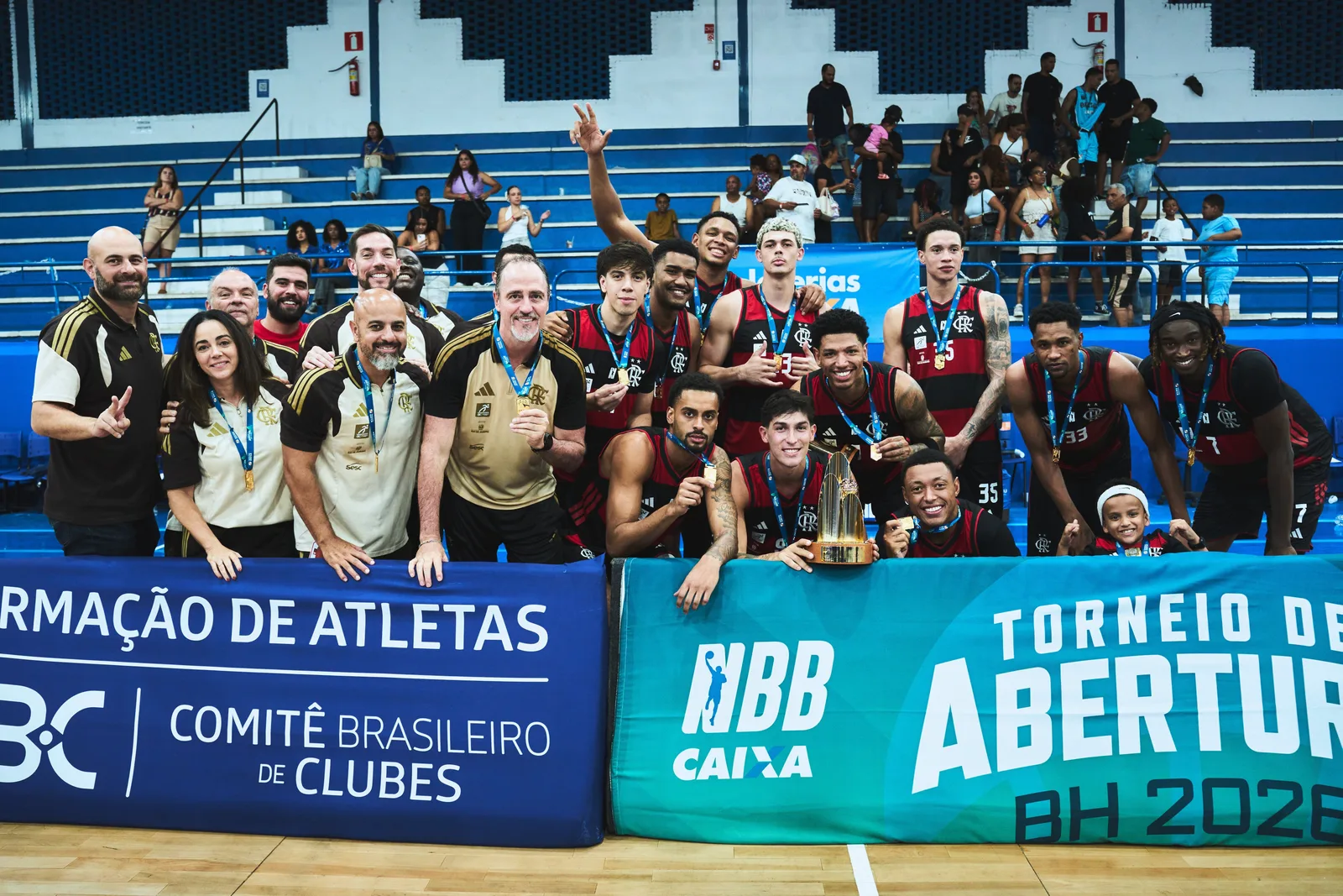 Flamengo fecha Torneio Abertura invicto e conquista título diante do Brasília