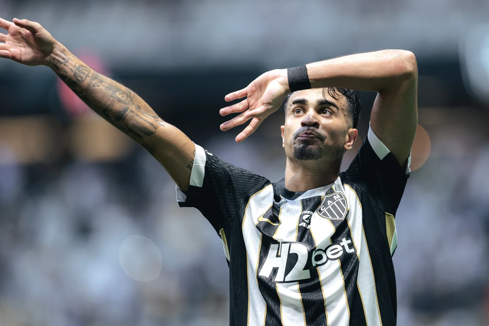 Reinier marca quatro gols na Série A e muda relação com torcida do Atlético-MG