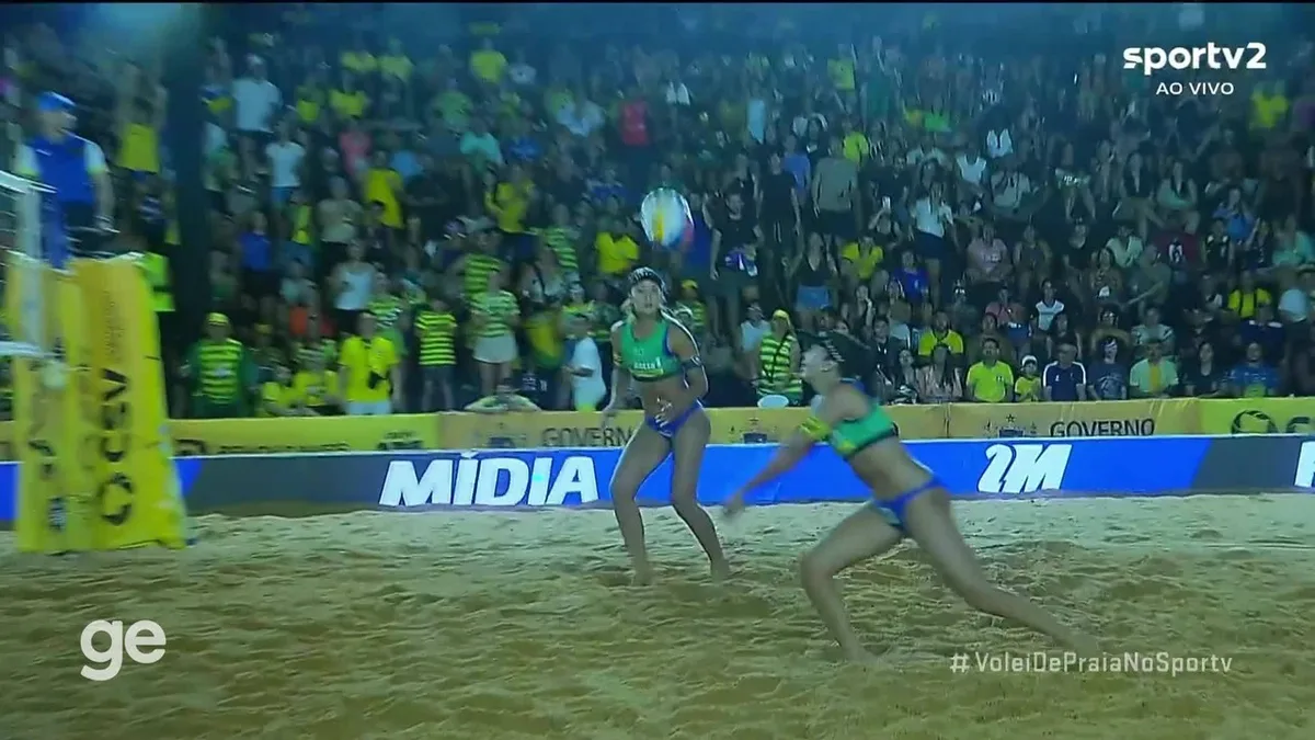 Duplas brasileiras garantem ao país vaga olímpica no vôlei de praia em 2028