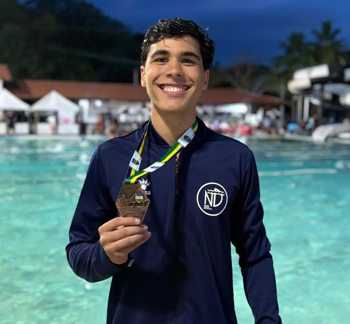 Rafael Aguiar registra melhores tempos estaduais em duas provas no Troféu José Finkel