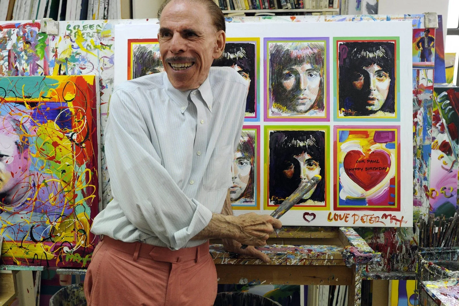 Morre Peter Max, artista que marcou a cultura pop dos anos 1960