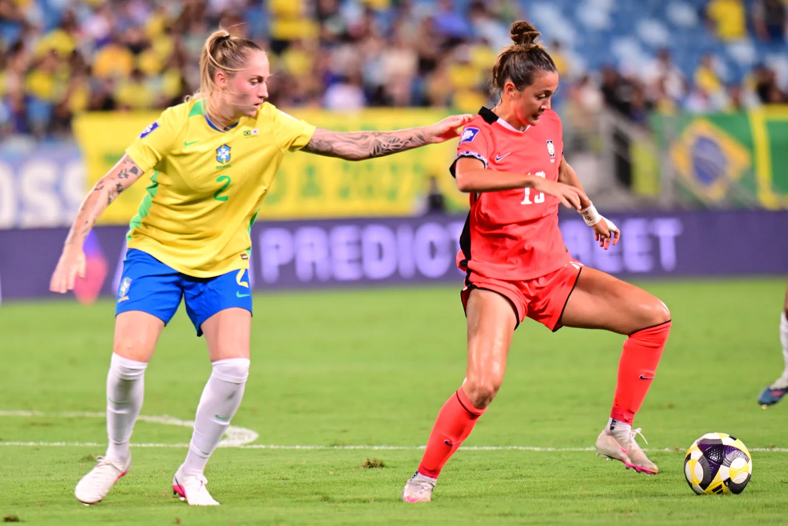 Isa Haas tem maior índice de titularidade na Seleção sob Arthur Elias