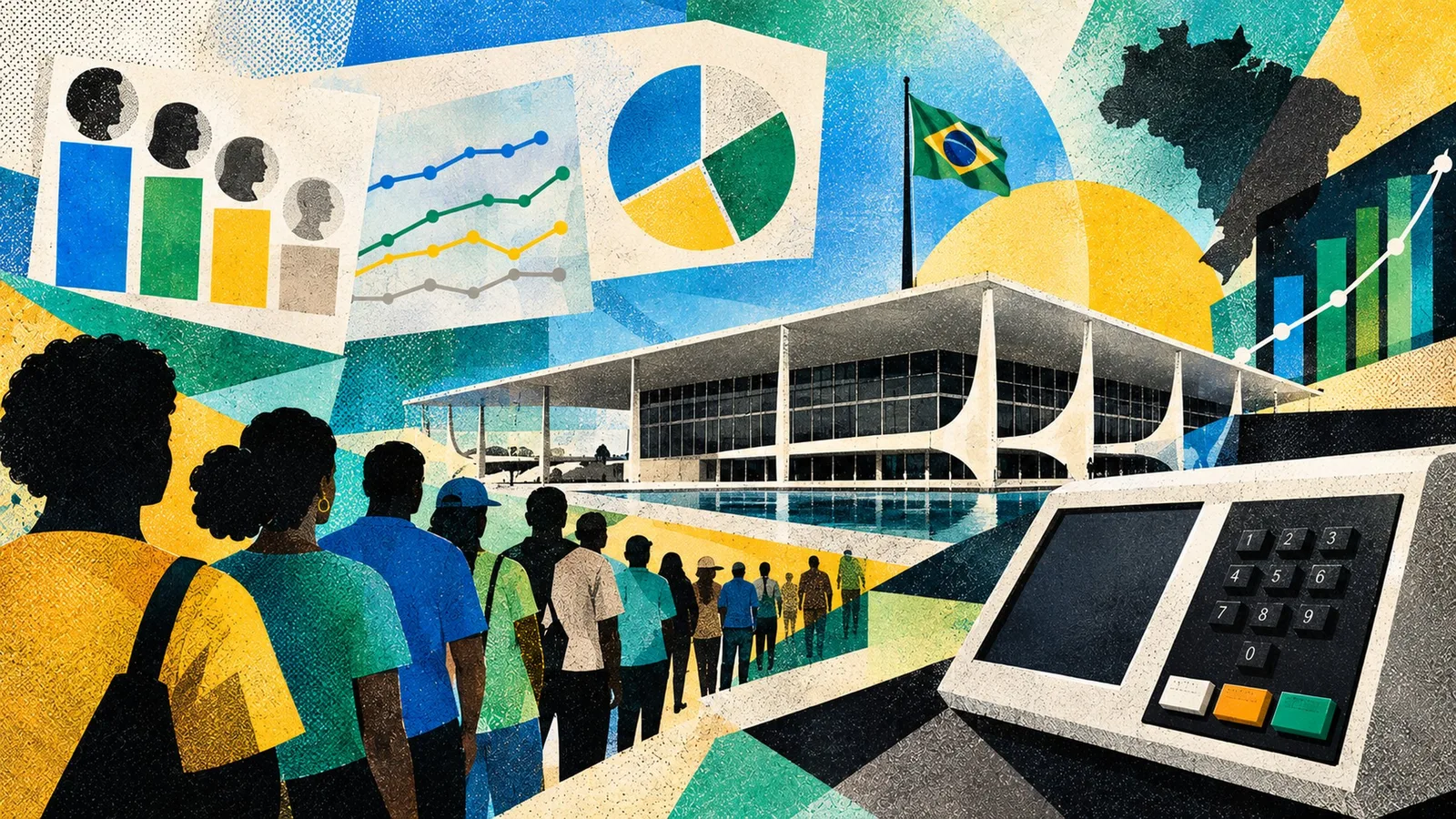 Diferença entre Lula e Flávio varia de um a cinco pontos em 2026