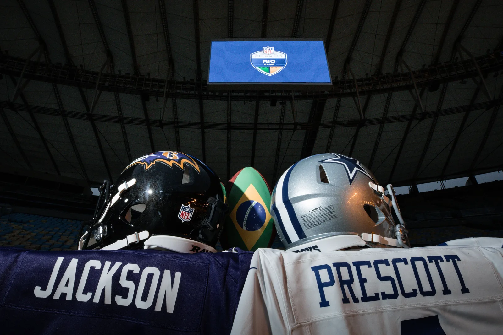 Ravens e Cowboys medem forças no Maracanã pela NFL