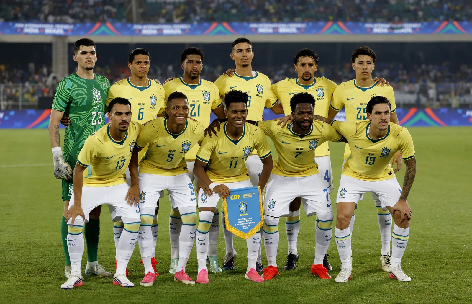 Ancelotti prepara mudanças no grupo do Brasil para amistosos em Singapura