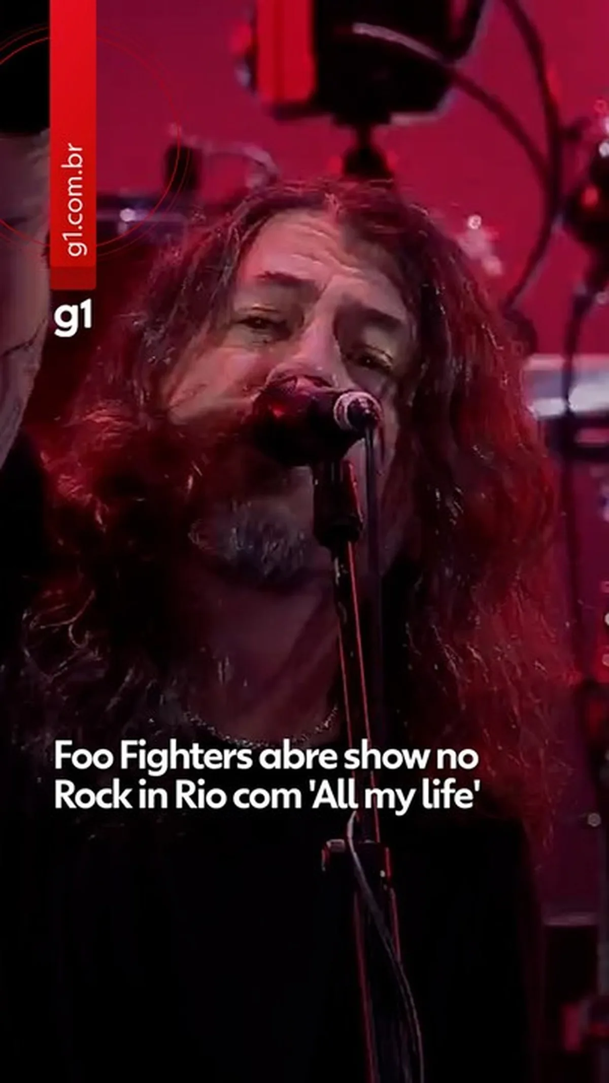 Foo Fighters encerra primeiro dia do Rock in Rio com repertório renovado