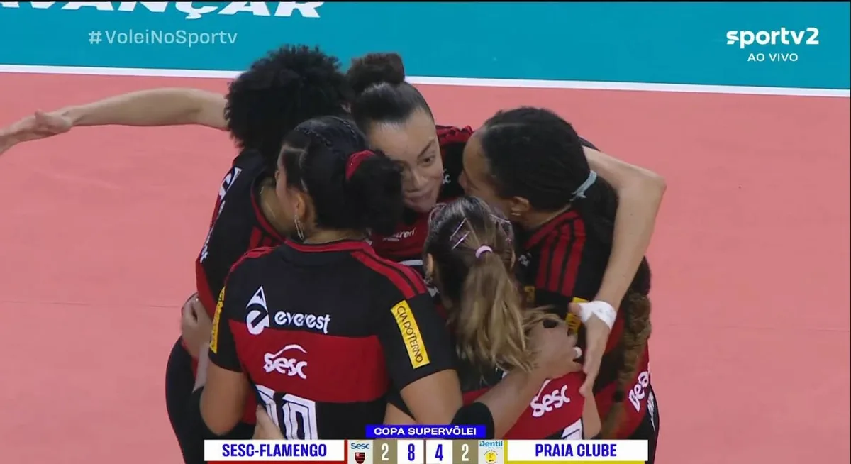 Sesc-Flamengo supera desvantagem e conquista título em Niterói
