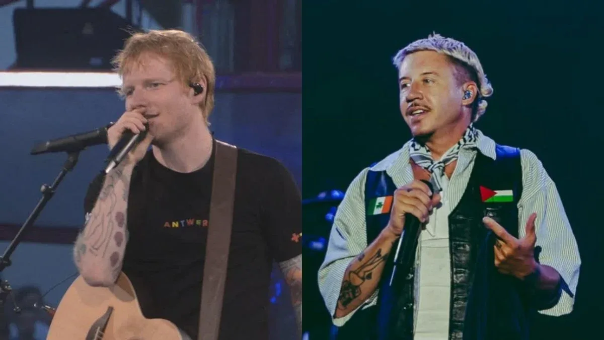 Macklemore sai da turnê de Ed Sheeran, e cinco atrações cancelam participação