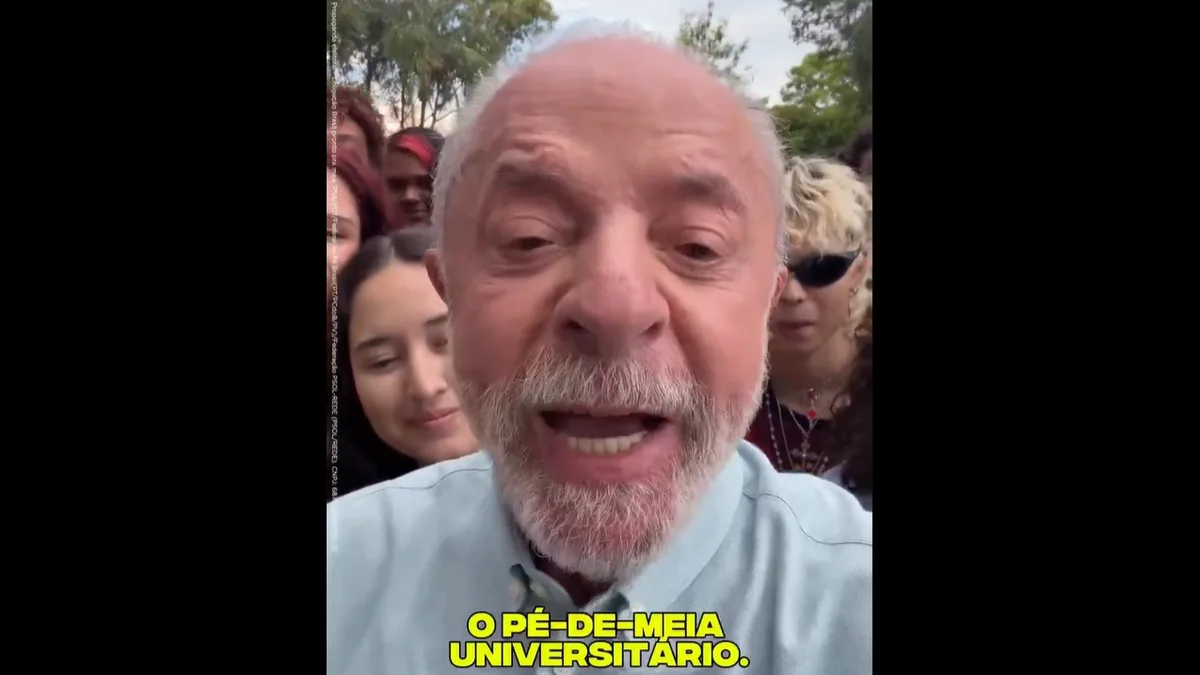 Lula anuncia benefício anual de R$ 2,5 mil para universitários