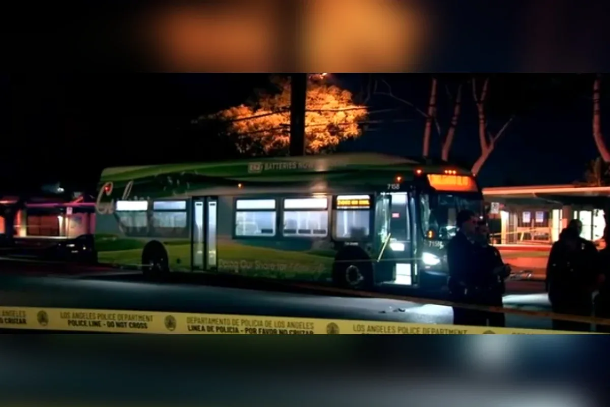 Motorista de ônibus é baleado durante discussão com passageiro em Los Angeles