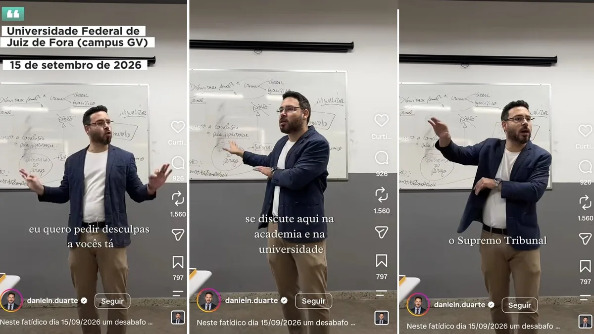 Professor questiona rito do STF e diz que teoria do processo penal foi ignorada