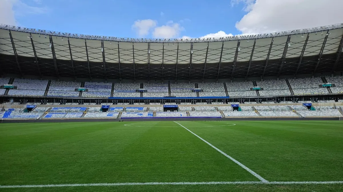 Mineirão terá fibras de polietileno no campo para receber o Mundial de 2027