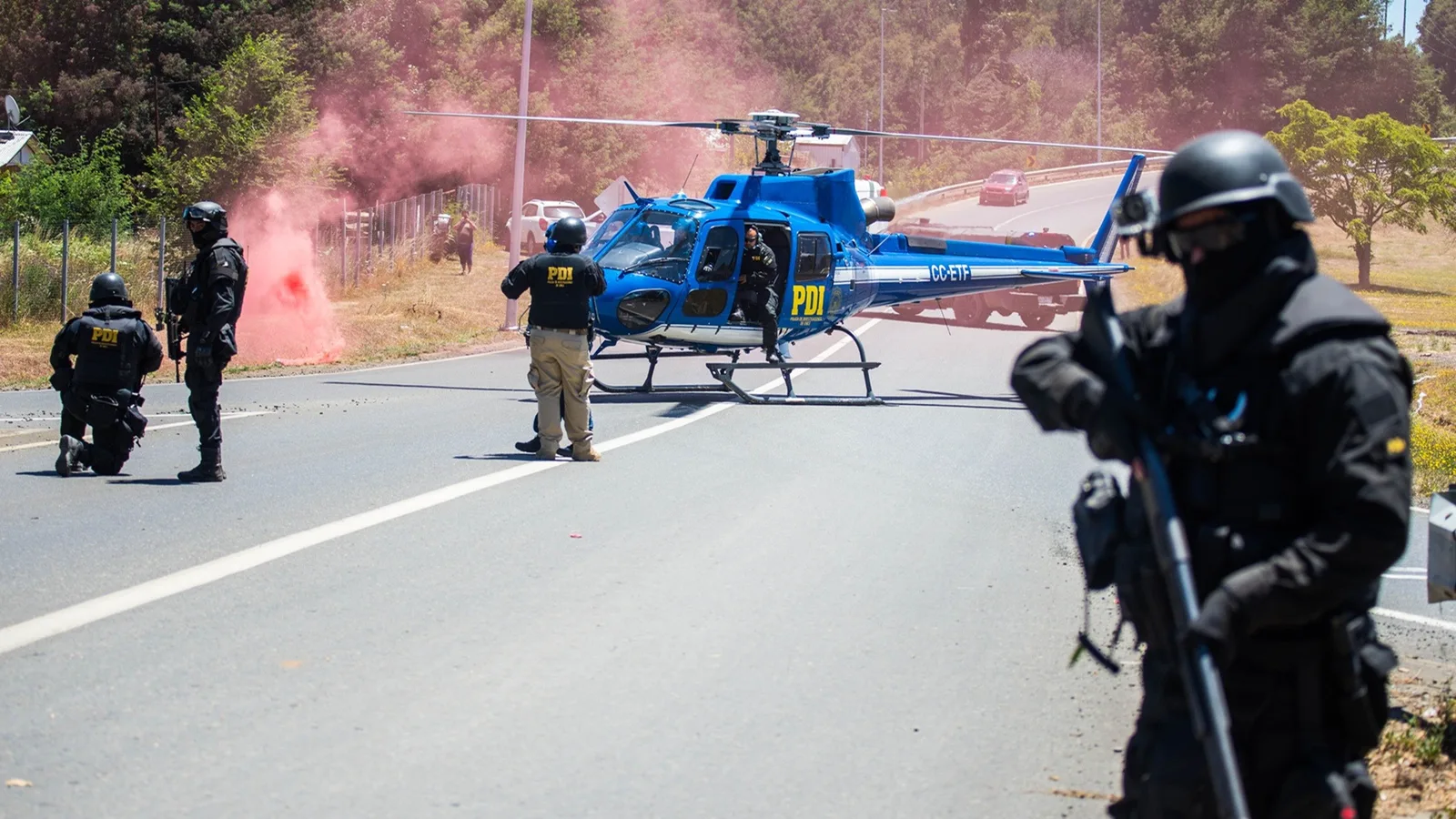 Chile prende 20 em operação contra célula do PCC no país