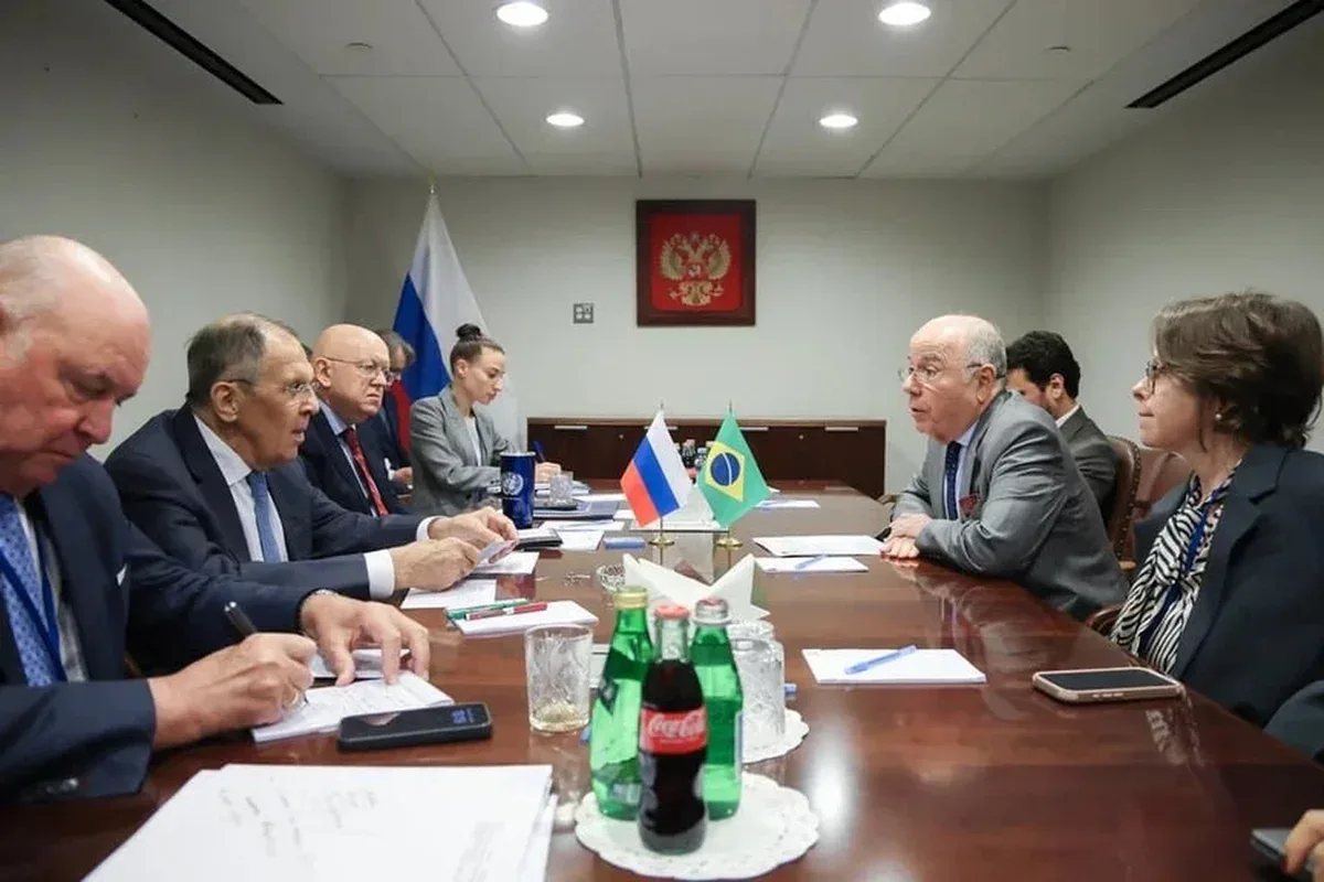 Mauro Vieira e Lavrov tratam das eleições brasileiras em Nova York