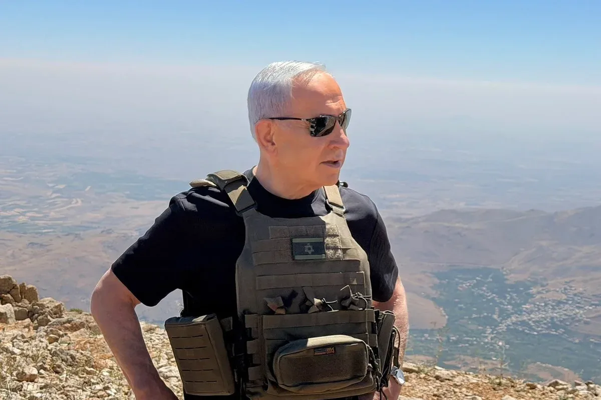 Netanyahu visita Monte Hermon e afirma que Israel controla áreas na Síria