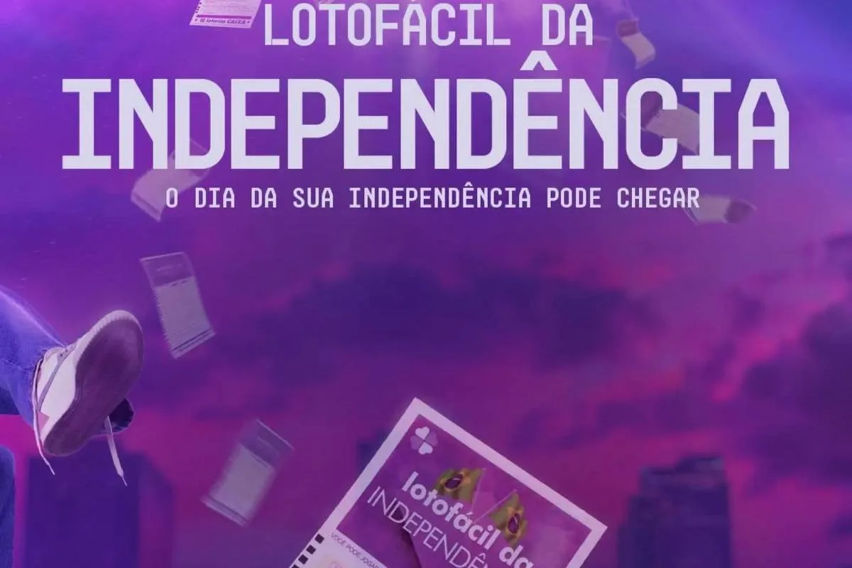 Lotofácil da Independência terá apostas até as 10h do dia do sorteio