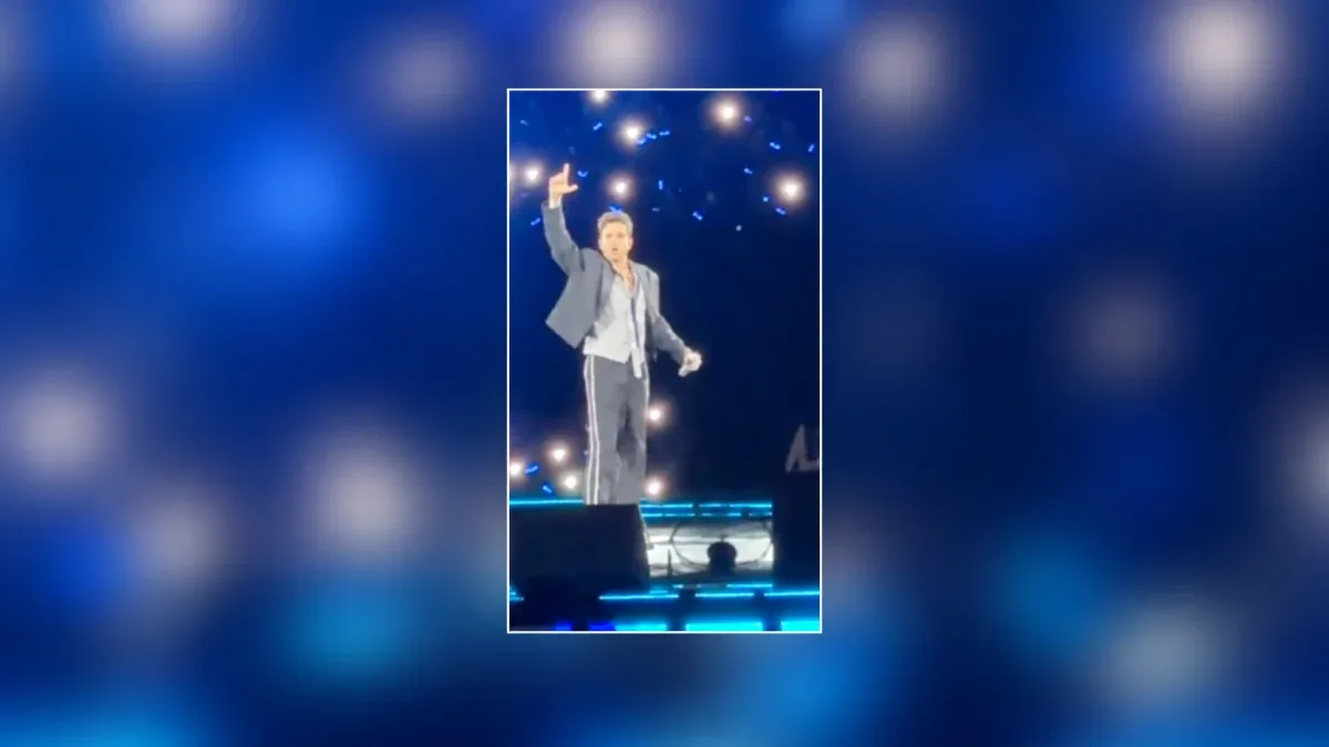 Gesto de Luan Santana em show é associado a Lula; assessoria nega teor político