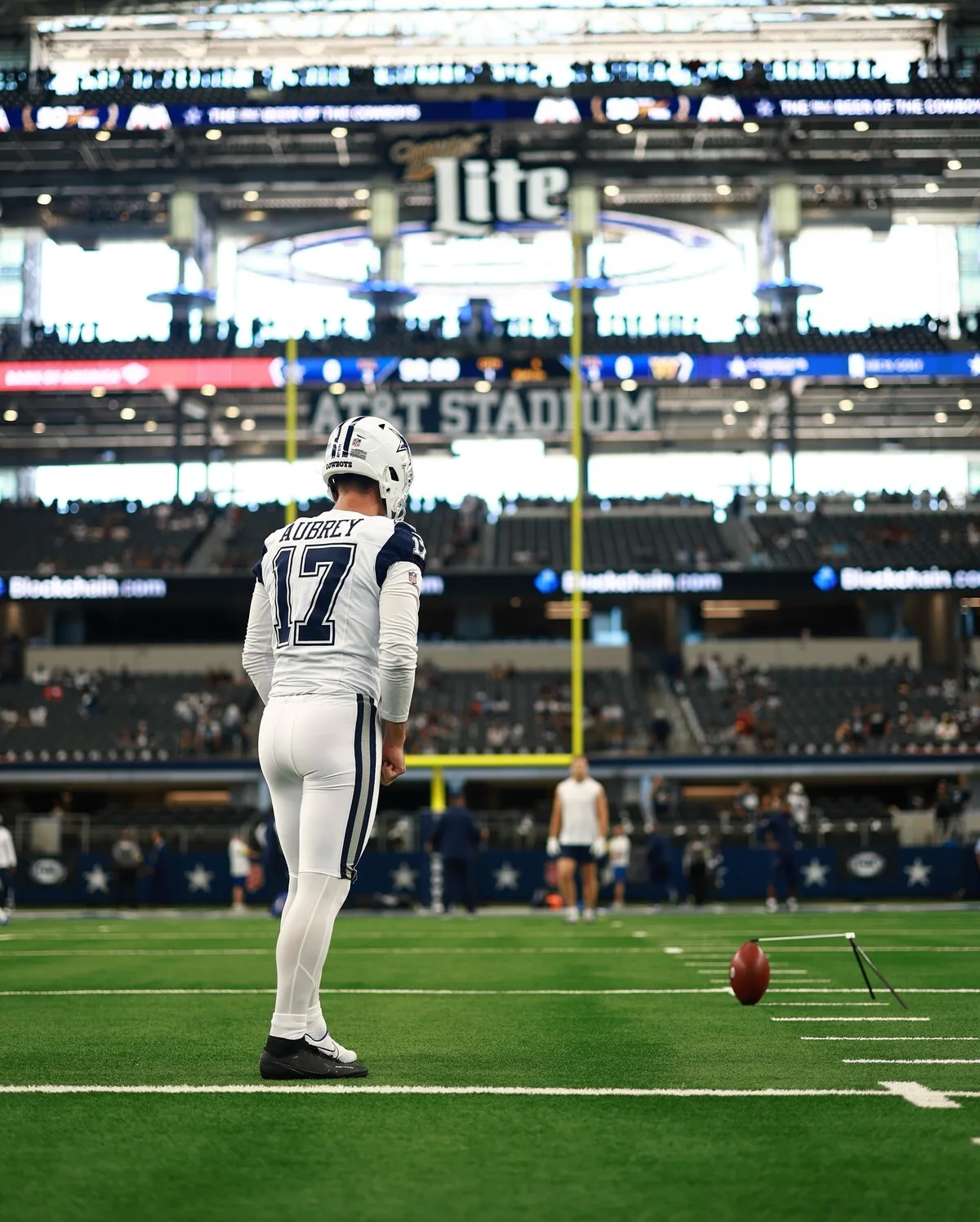 Brandon Aubrey reencontra o futebol brasileiro antes da estreia da NFL no Rio