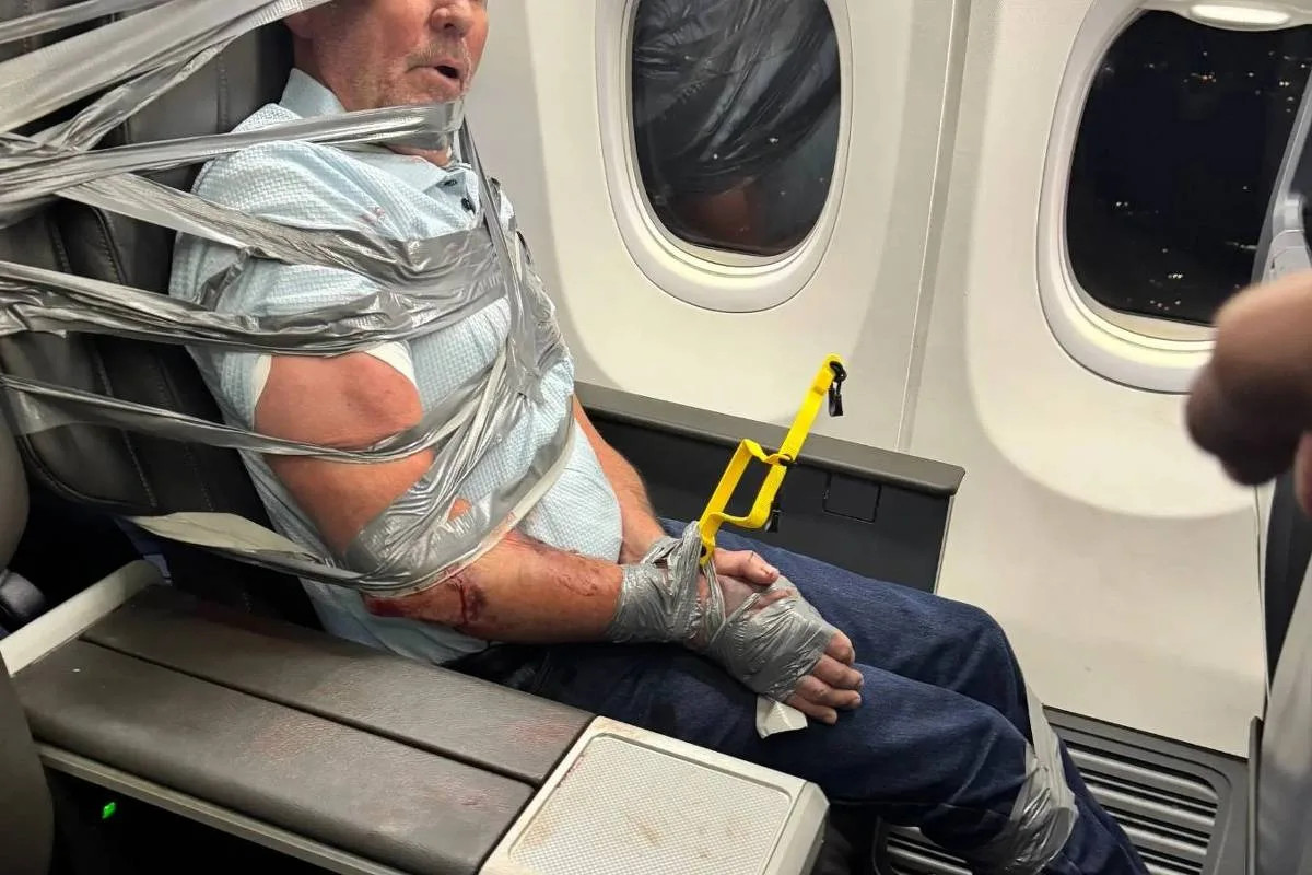 Voo da American Airlines faz pouso em Baltimore após passageiro atacar viajante