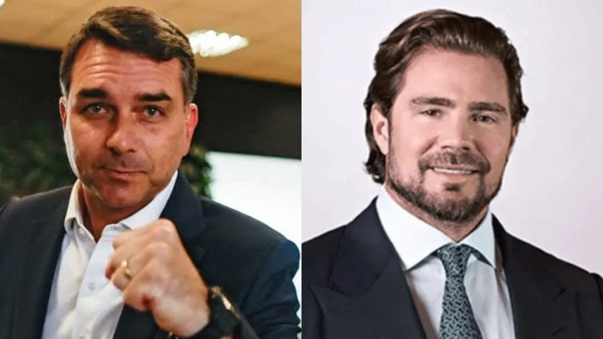 Flávio Bolsonaro e Daniel Vorcaro trocaram mensagens antes de prisão