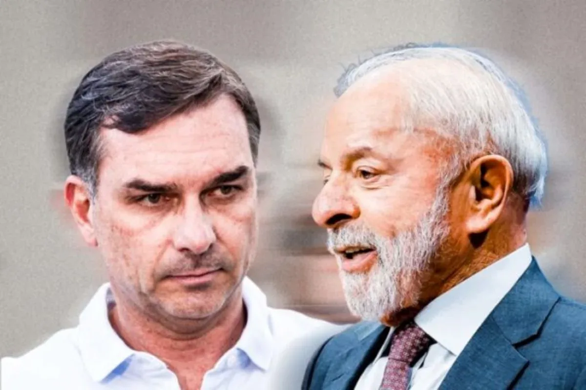 Disputa entre Lula e Flávio Bolsonaro ganha destaque na França