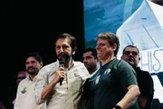 Há 18 dias Tarcísio agradeceu Milton Leite, alvo do MPSP: "Parceria enorme"