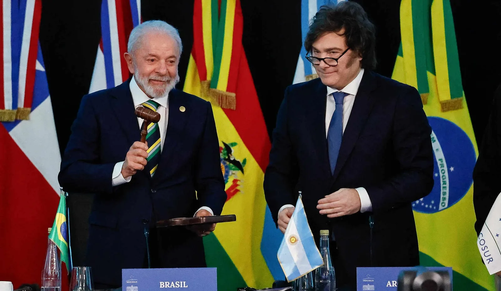Gráfico de Milei usa déficit nominal para avaliar contas do Brasil