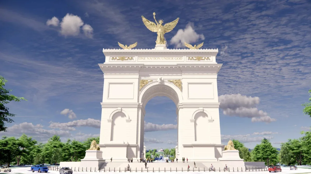 Trump diz que monumento em Washington terá uso militar