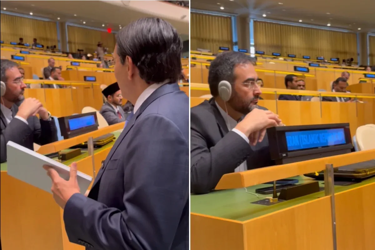 Embaixador de Israel oferece aparelho Starlink a diplomata iraniano na ONU