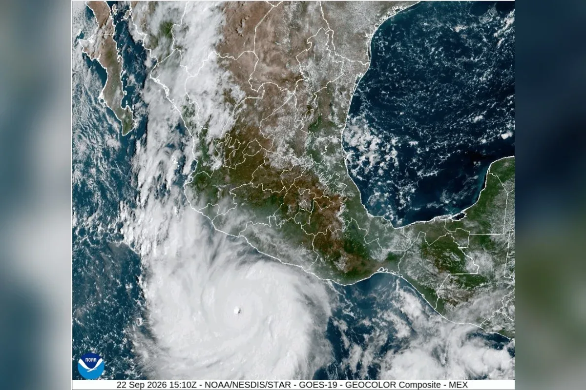 Furacão Polo segue para Baja California Sur com ventos de 185 km/h