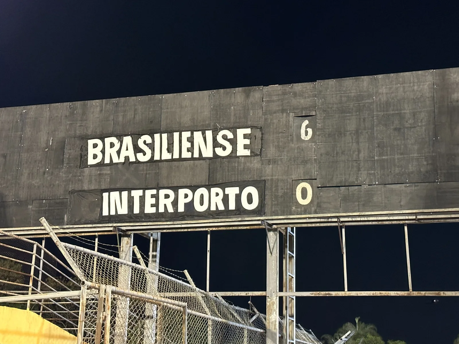 Cinco partidas do Interporto são analisadas em investigação sobre apostas na Série D