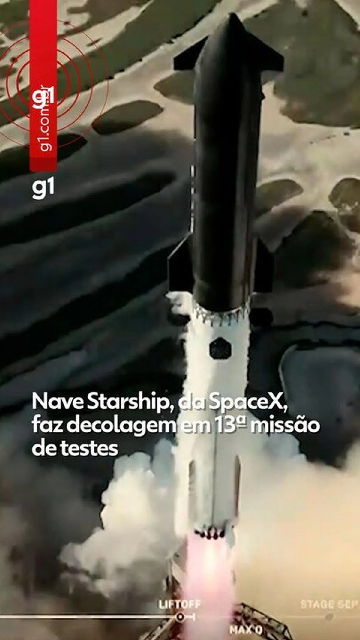 Starship tentará completar volta à Terra em novo teste da SpaceX