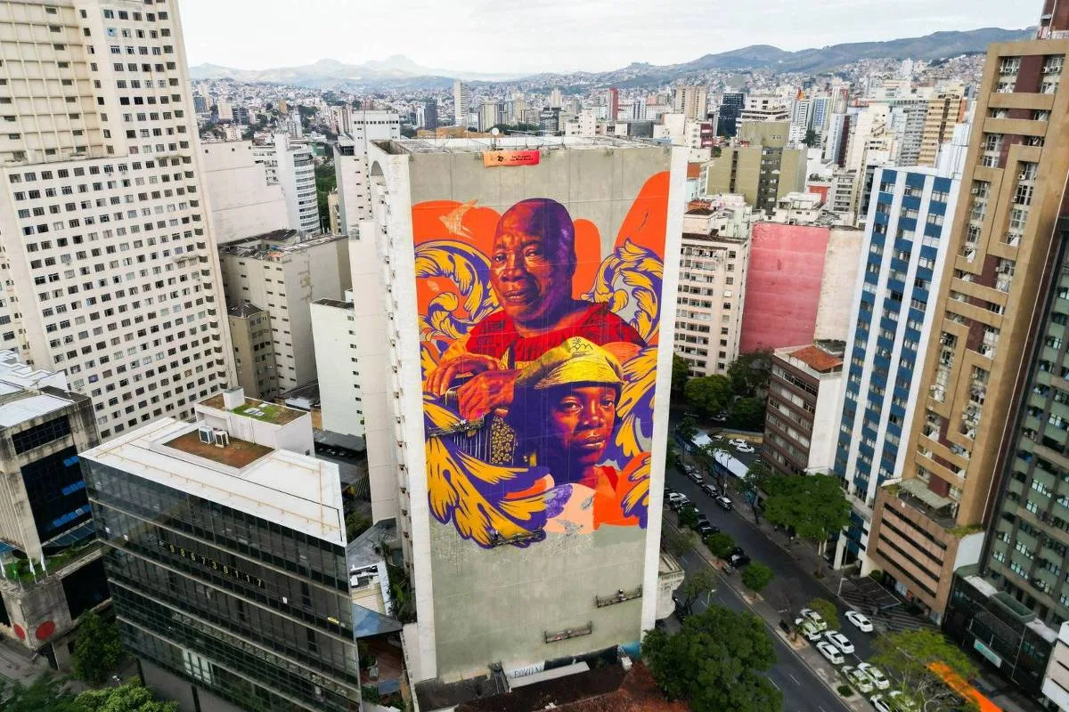 Belo Horizonte conclui obra de Kaká Chazz sobre duas fases de Milton Nascimento