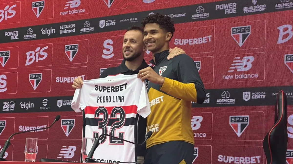 Pedro Lima chega ao São Paulo em busca de espaço e mira a Seleção