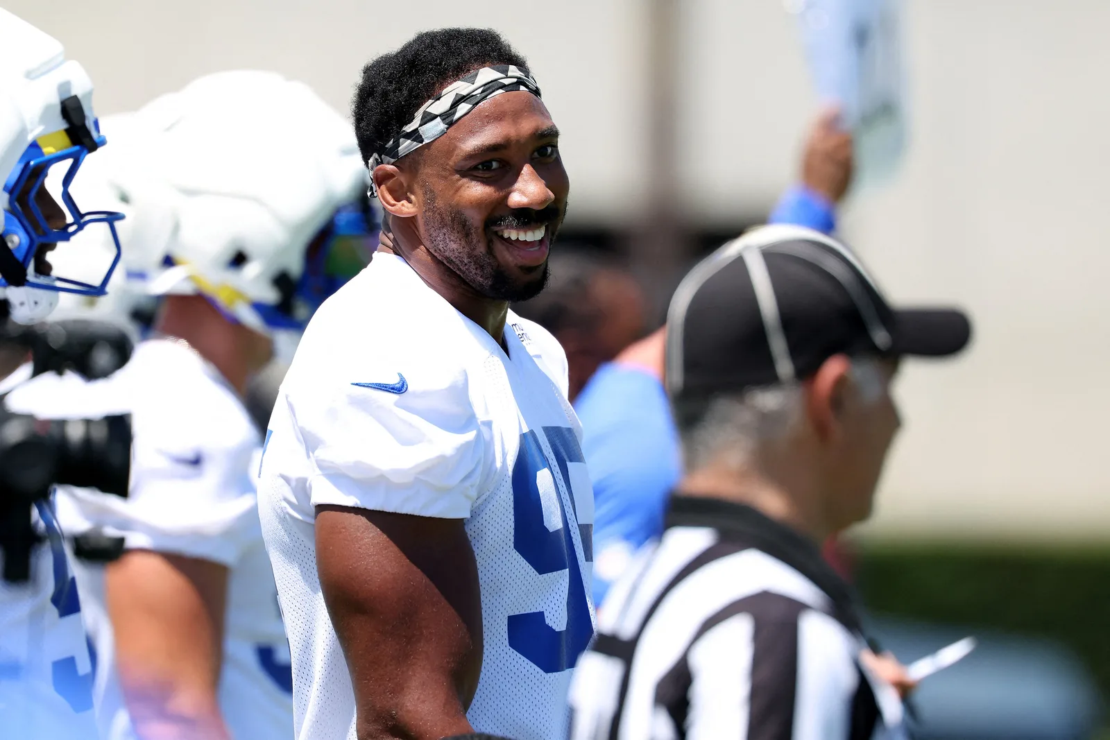 Aaron Donald pode voltar enquanto Myles Garrett desfalca os Rams