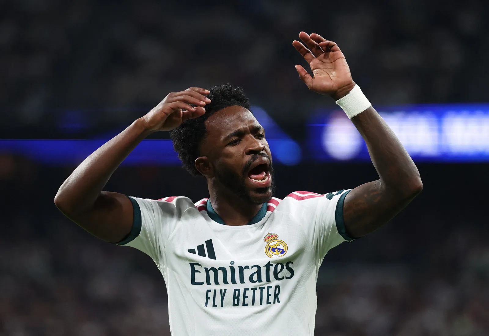 Vinicius Junior chega à terceira expulsão pelo Real Madrid em nove temporadas