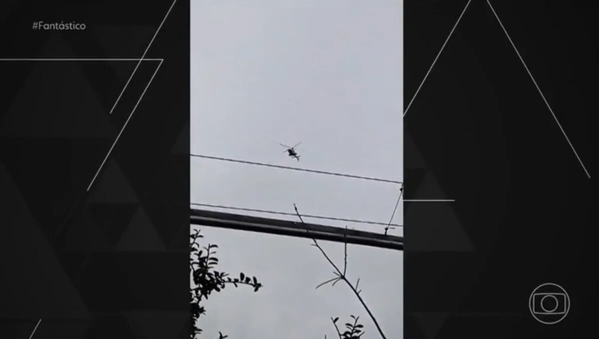 Vídeos registram helicóptero de Rick pouco antes da queda na Serra Catarinense