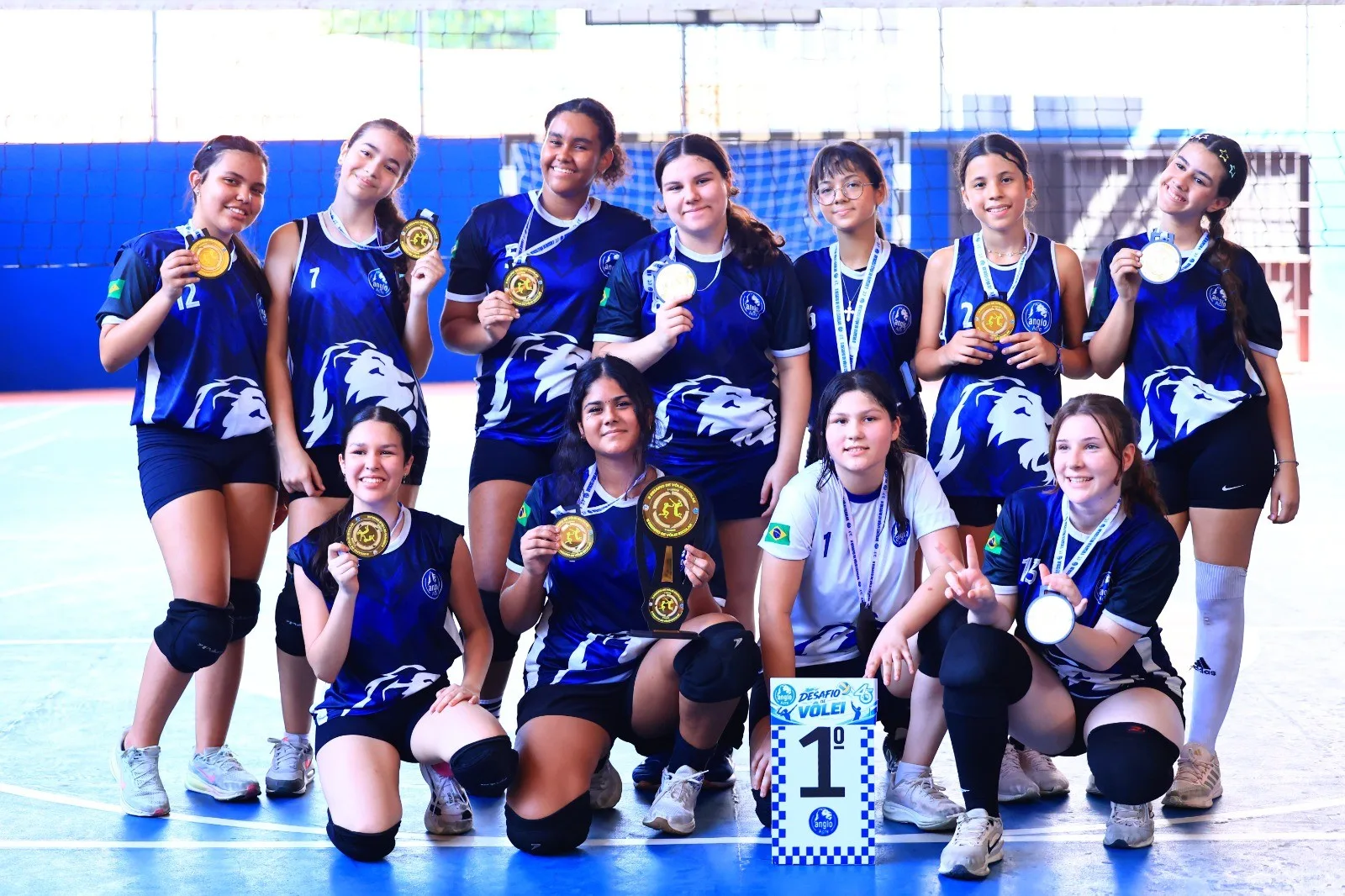 Anglo Acre supera Neutel Maia e mantém domínio no vôlei escolar Sub-15