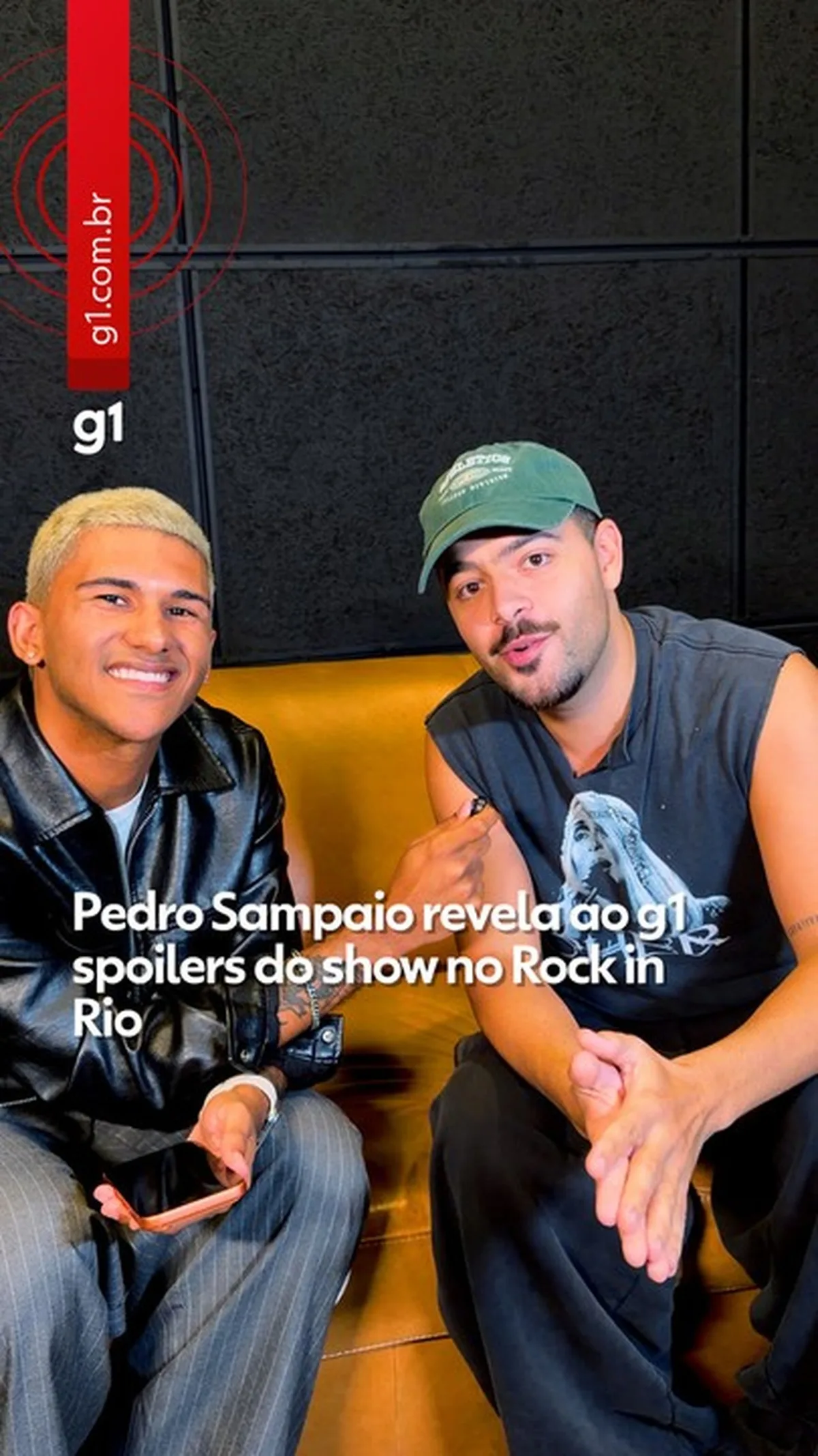 Pedro Sampaio terá sofás no palco e promete novidades no Rock in Rio