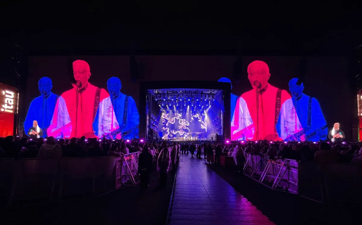 Como quatro shows transformaram o telão do Rock in Rio em parte do espetáculo