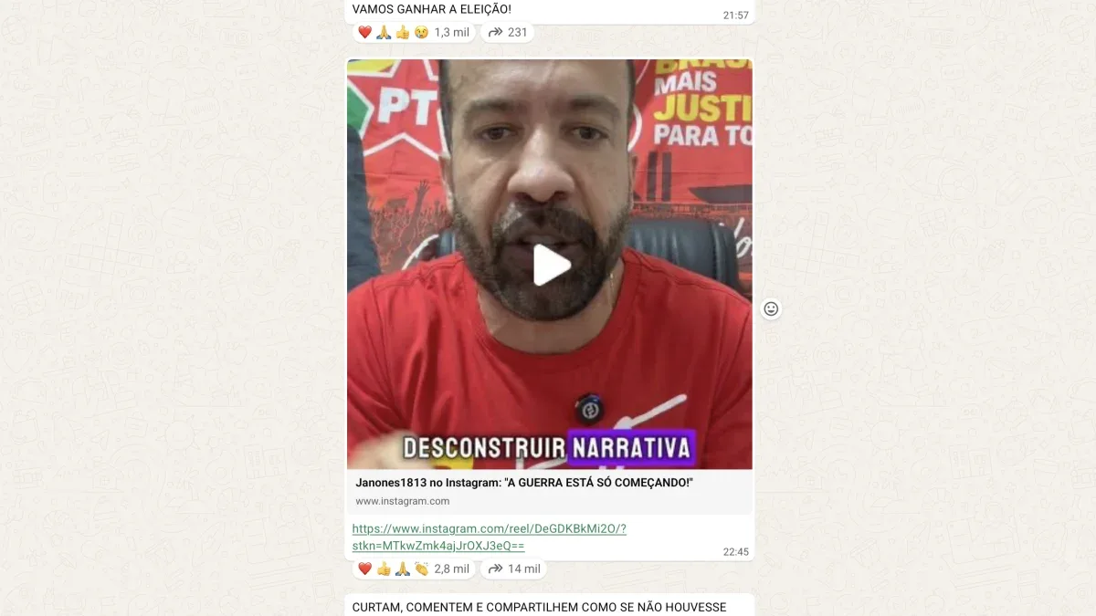 Canal de apoio a Lula tinha 4,2 milhões de seguidores antes de nova ordem do TSE